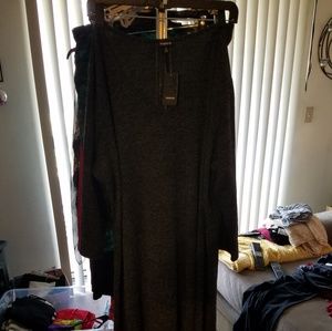 Torrid size 4 grey high low dress